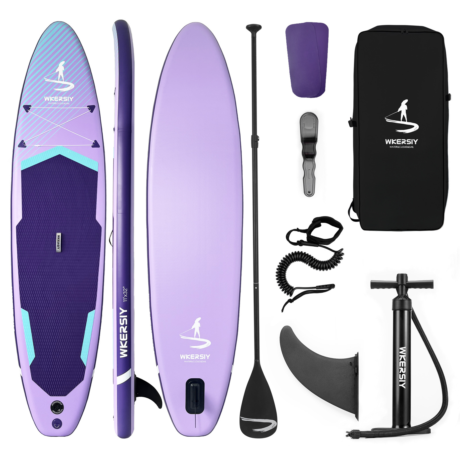 2025 New Model Paddle Board Dropshipping Inflatable Surfboard Cross-Border Paddle Board Sup Board Sapboard Paddle Board Boat