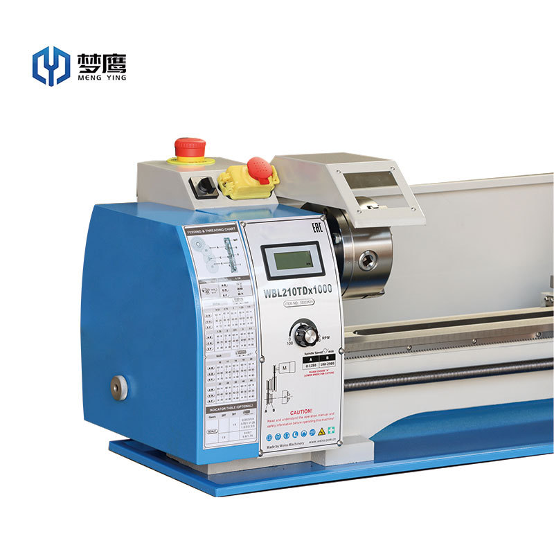 Double Chuck Function Instrument Metal Rod Repair Small Machine Tool Household Small Length Lathes Rod Repair Lathe Club Lathe