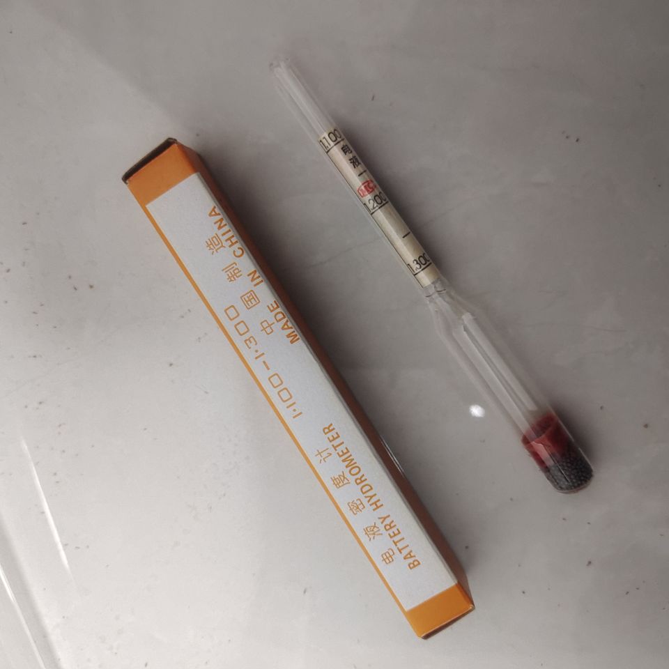 Liquid Density Meter Electric Liquid Hydrometer 1.100-1.300 Electric Vehicle Battery Storage Battery Measurement