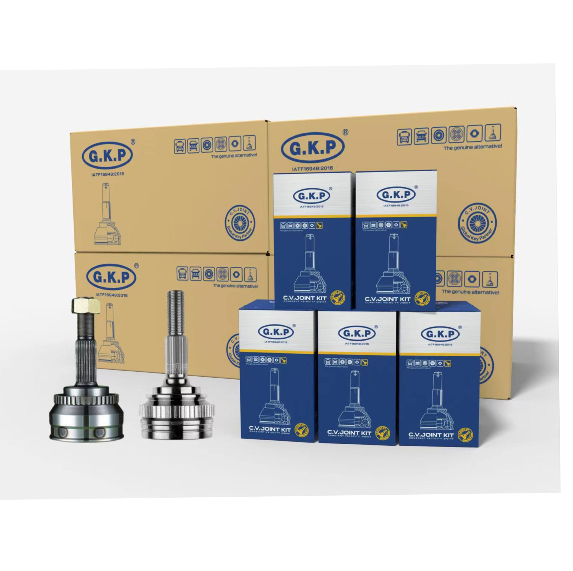 Ni-07 Manufacturer Wholesale Drive Shaft Outer Ball Cage Assembly with Repair Kit and Dust Cover Gkp82077 Quick Delivery