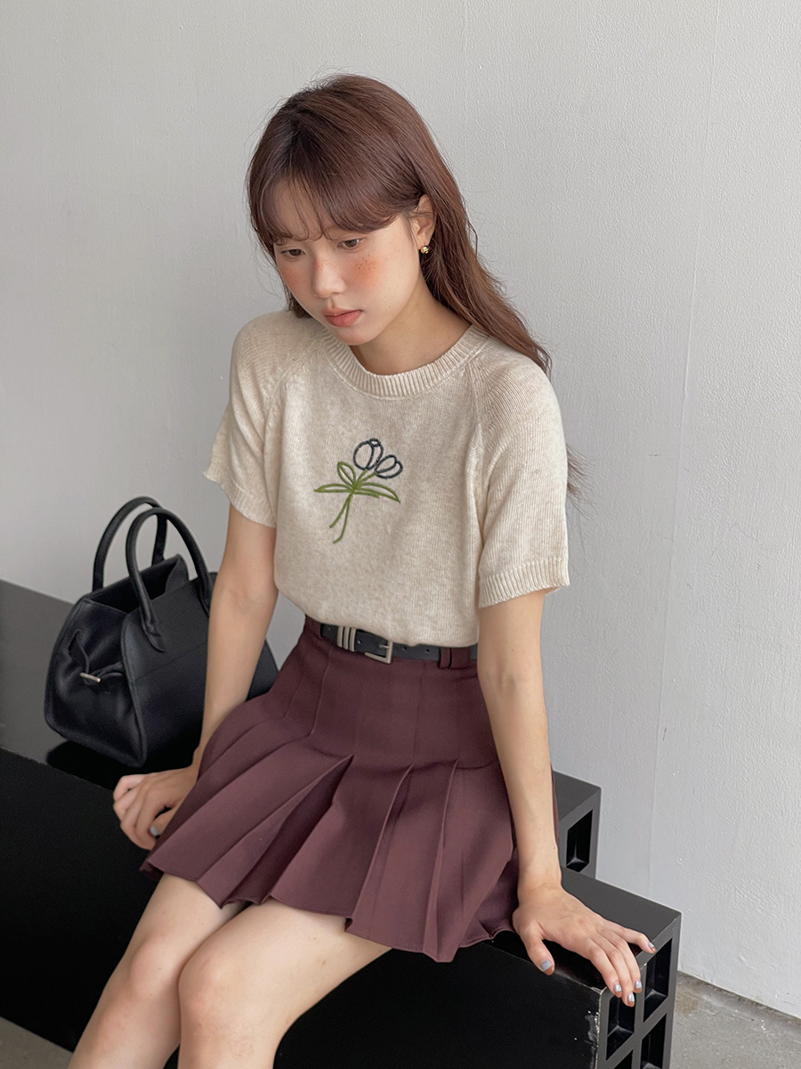 [Mainly Recommended: Seoul Private School Pleated Skirt] High-Waisted Slimming A-Line Jk Short Skirt for Women, New Summer Style Half Skirt N127B