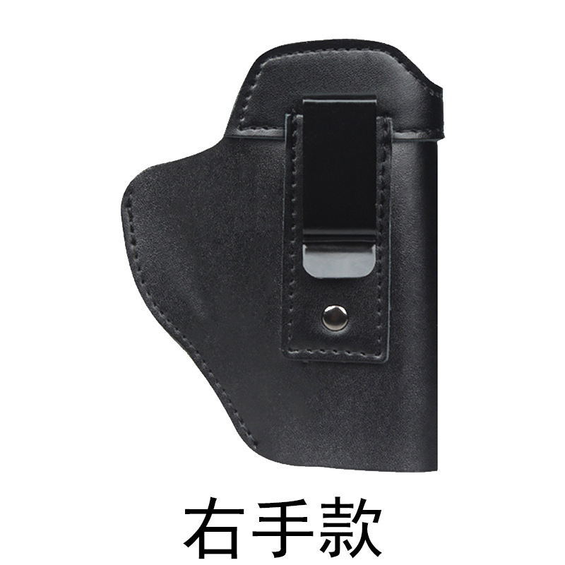 Cross-Border Outdoor Glock G17 Quick-Draw Holster M92 Hidden Waist-Mounted Tactical Gun Bag Shooting Training Leather Holster