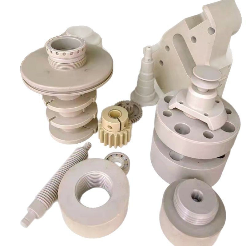 Customized Polyetheretherketone Peek Material Wholesale High Temperature Resistance and Impact Resistance Peek Mechanical Parts Precision Carving Processing