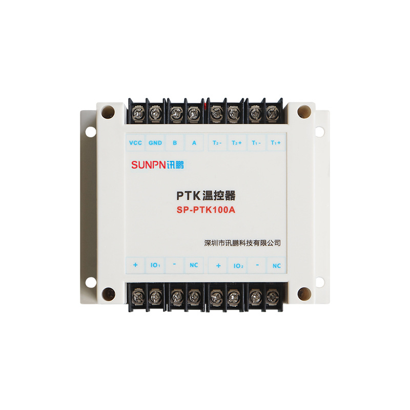 Xunpeng K-type Thermocouple PT100 Thermostat Temperature Sensor Data Summary Collector RS485 Transmitter