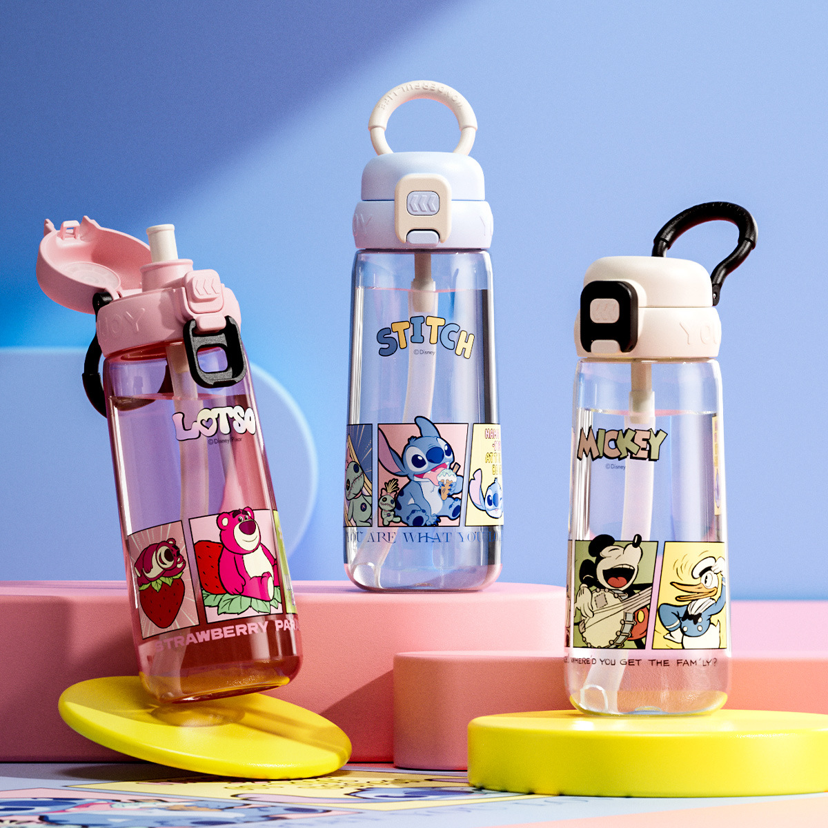 Детский стакан Disney, термостойкий, большой емкости