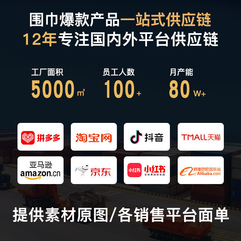 Red Scarf Women's Autumn and Winter High-end Korean All-match Warm Thick Shawl Annual Meeting Gift Red Scarf