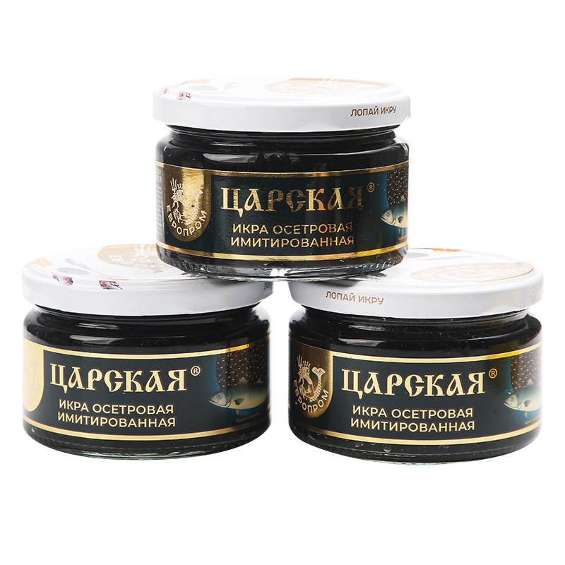 Imported Shahuang Caviar Imitation Yamaha Caviar Bonito Rice Sauce Canned 105g Cooking Sauce Cross-Border Wholesale