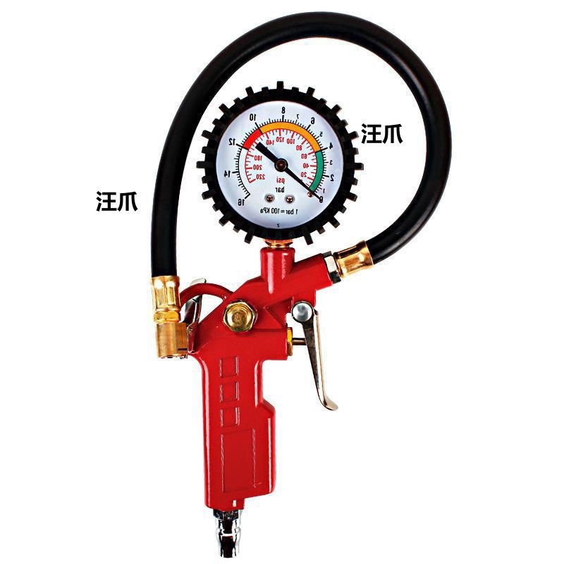 Deflatable Tire Coolplay Pressure Gauge Inflatable Tire Pointer Inflatable Tire Air Pressure Accurate Pressure Gauge