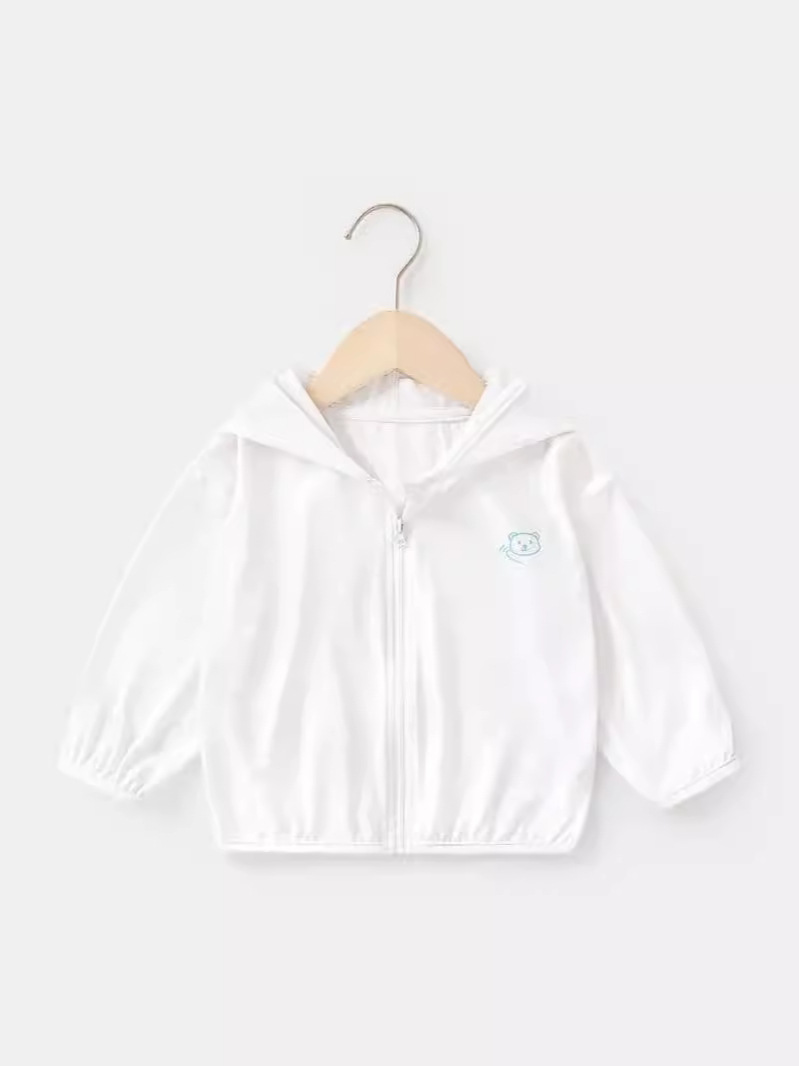 Baby Clothes Hooded UPF50 Sun Protection Coat Summer Clothes Girls Baby Summer Children's Thin Top