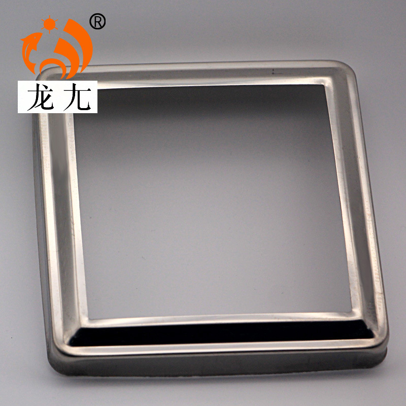 304 stainless steel stair accessories rectangular decorative cover armrest square decorative cover stamping foot cover column ugly cover