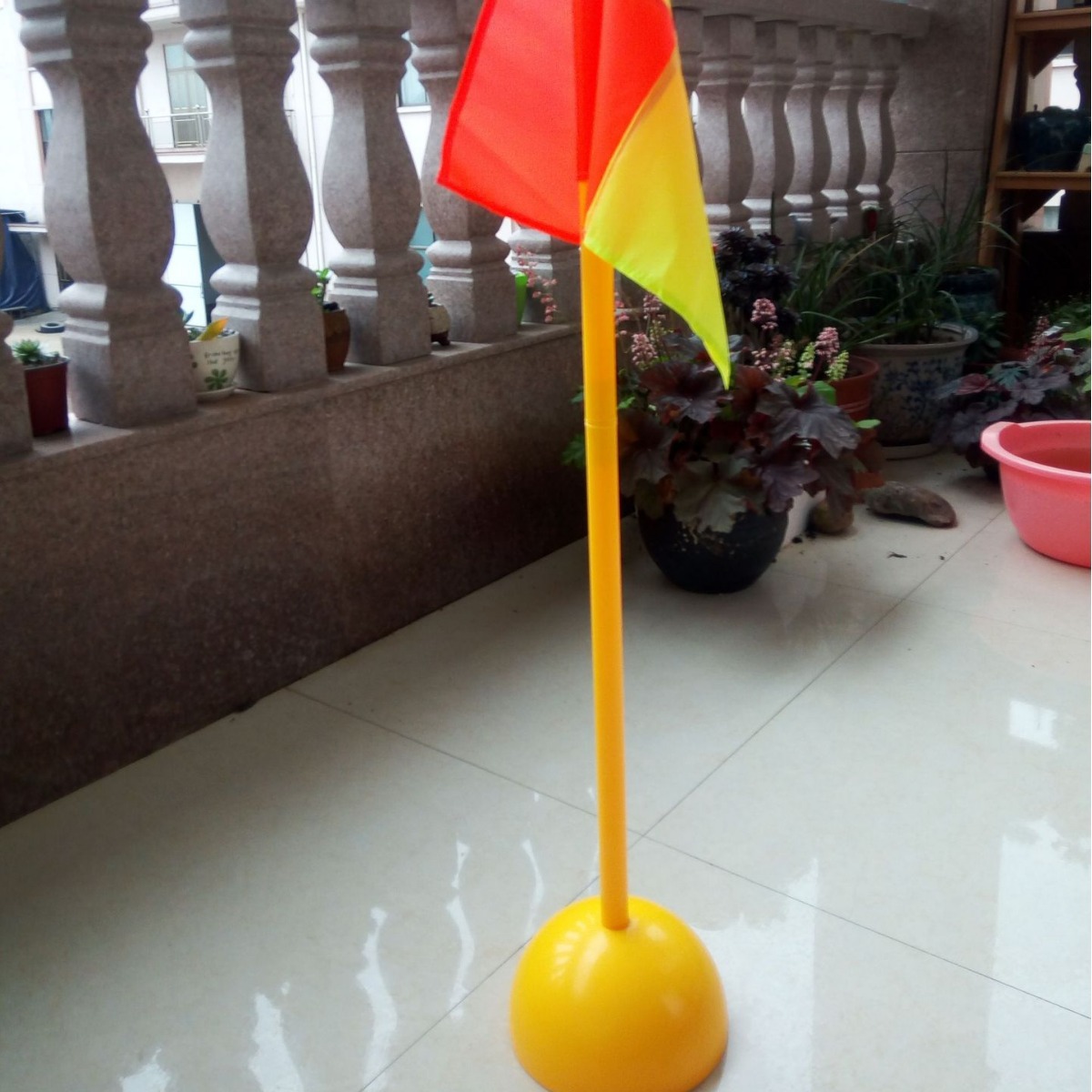 ABS Plastic Hollow Tube Rod Football Training Rod Sign Rod Connector Connecting Rod