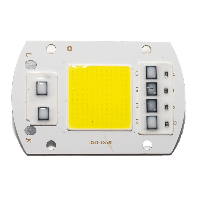 Driver-free 50W integrated led light source lamp beads 20W30W street lamp spotlight bulb lamp chip 220V lamp board