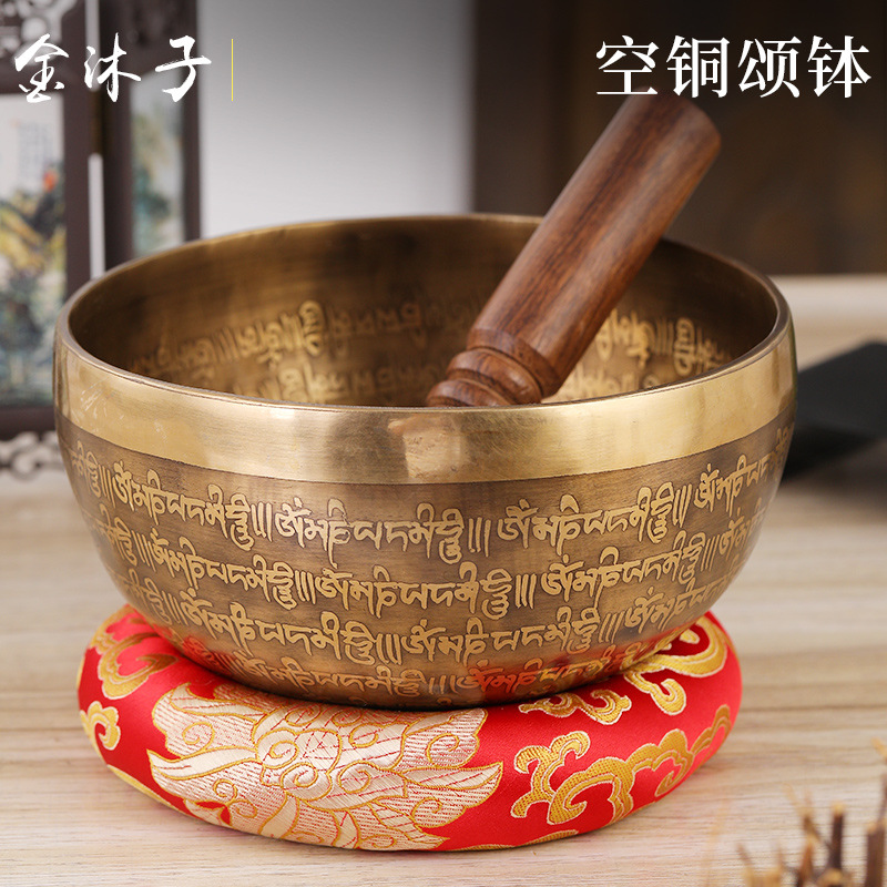 Чаша для медитации, ручная работа из Непала, чаша для исцеления