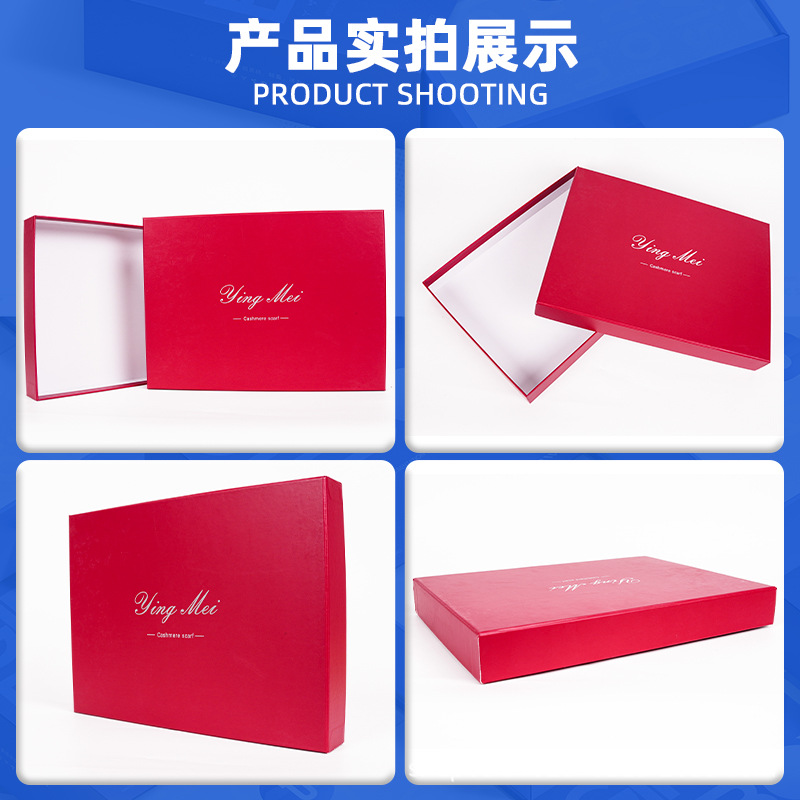 Silk Scarf, Scarf, Red Gift Box, Gift Bag, Jewelry Lid Packaging Box, Annual Meeting Gift, Gift Box, Custom Gift Box