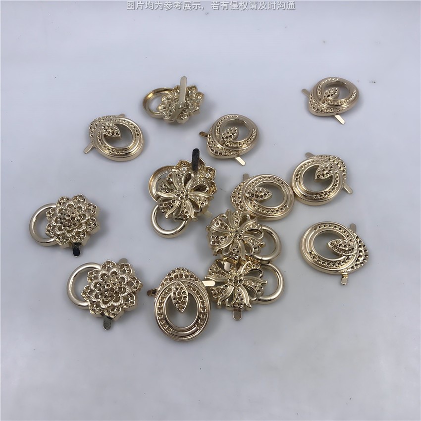 Shoe Decorations, Shoe Stickers, Accessories, Party Hats, Glitter, Small Decorative Items for Handbags, Sandals, Flowing Rhinestone Buckles