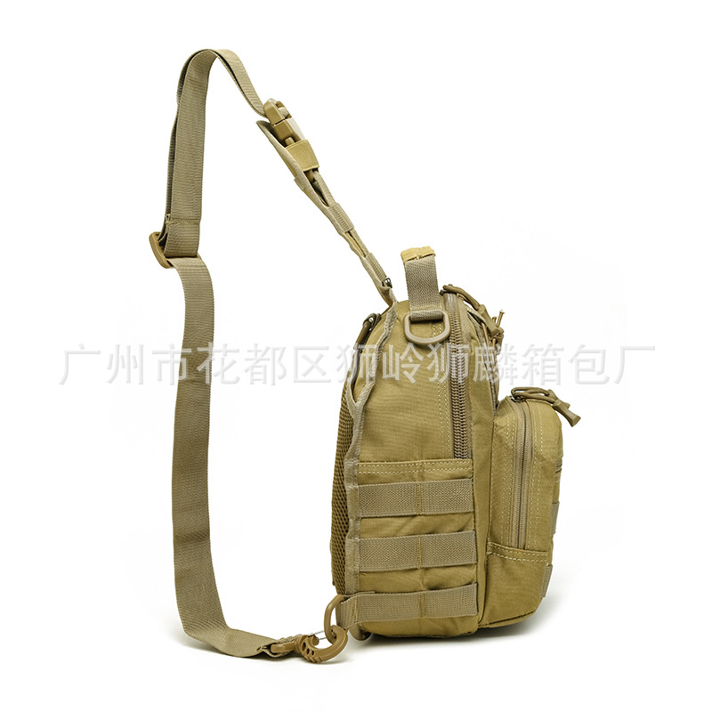 Legs Military Fan Outdoor Camouflage Bag Multi-Functional Outdoor Cycling Slingshot Bag Men's Chest Bag Waterproof Tactical Chest Bag