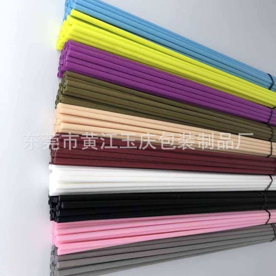 Производитель, 2мм 3мм 4мм цветные ароматерапевтические палочки, безогневая ароматерапия, волокнистая палочка