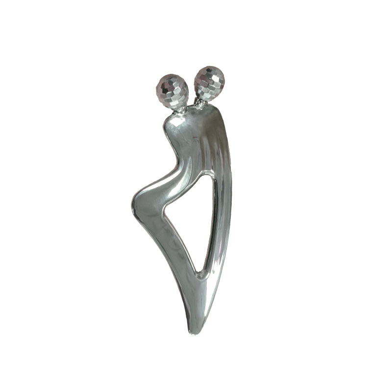 Facial Scraping Beauty Instrument Roller Massage Stick Metal Introduction Scraping Roller Eye Beauty Instrument Facial Scraping Board New Style