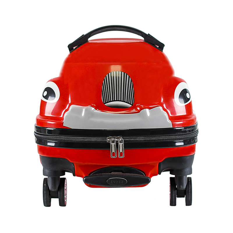 Cartoon Car Children's Trolley Case Kindergarten Suitcase Children's Riding Twist Car Suitcase Wholesale