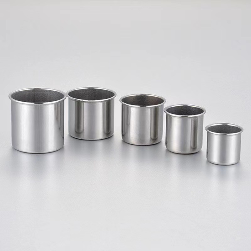 Стакан из нержавеющей стали, маленький бокал для вина, без ручки и крышки, многофункциональный мини-набор