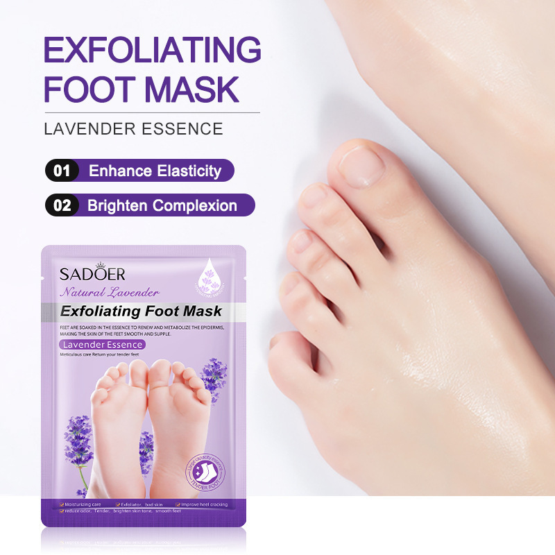 SADOER goat milk niacinamide hand film foot film exfoliating moisturizing care hand foot foreign trade wholesale