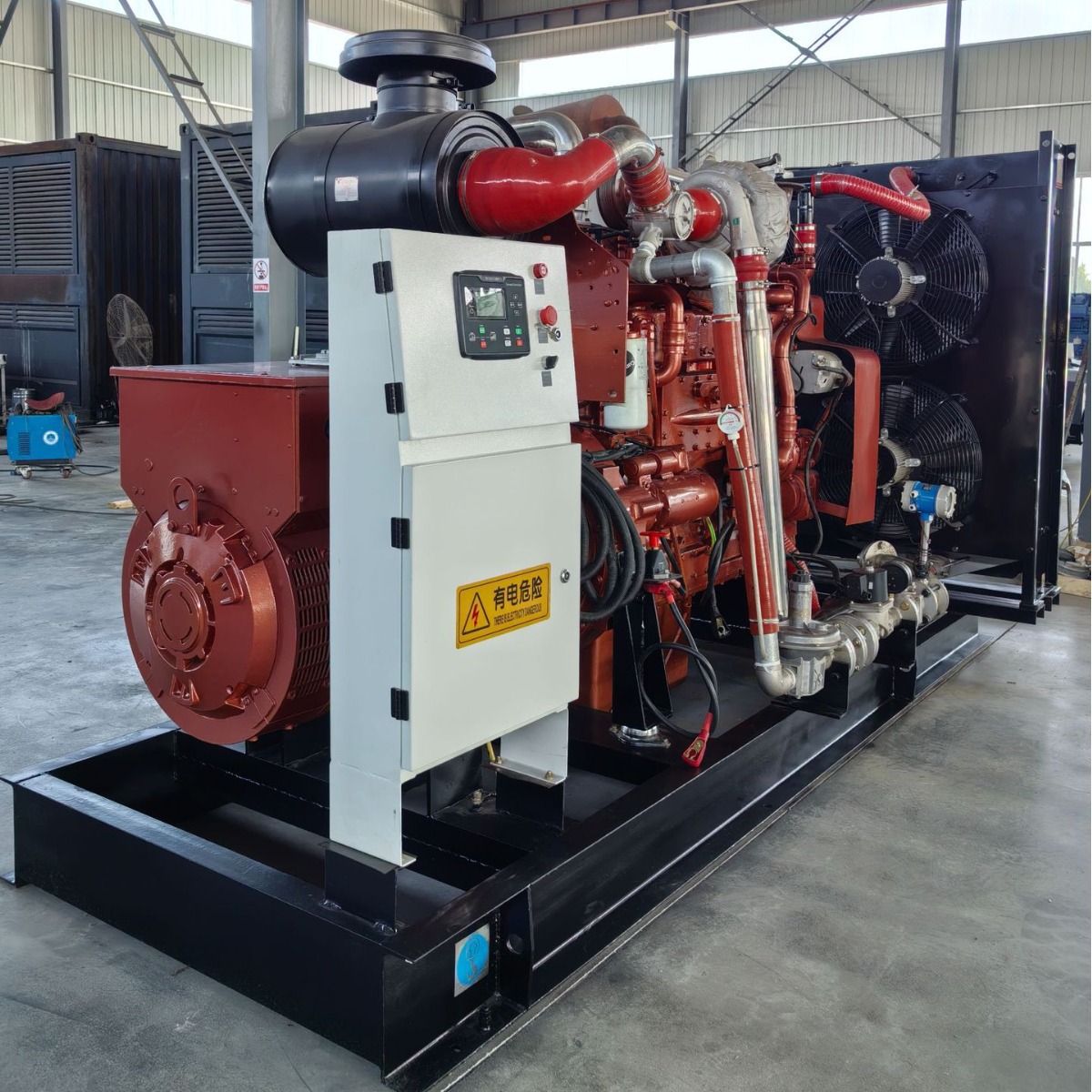 Kangcheng Dynamic 300Kw Gas Generator Farm Spare 300 Kilowwatt Biogas Natural Gas Generator Set