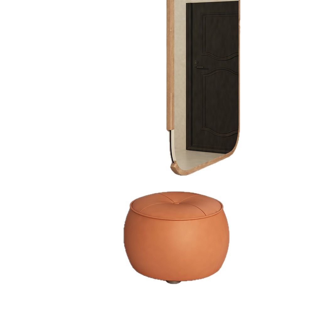 Stool, Household Bench, Low Stool, Shoe Changing Round Stool, Accessible Luxury Pouf, Living Room Coffee Table, Simple Ins Style Stool