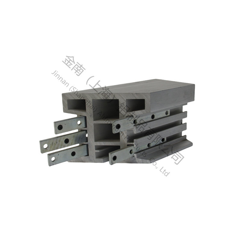 Jinnan Jinnan in stock Factory Heavy Duty Shuttle Aluminum Rail 120*90 Ground Rail Roller Aluminum RGV Conveying