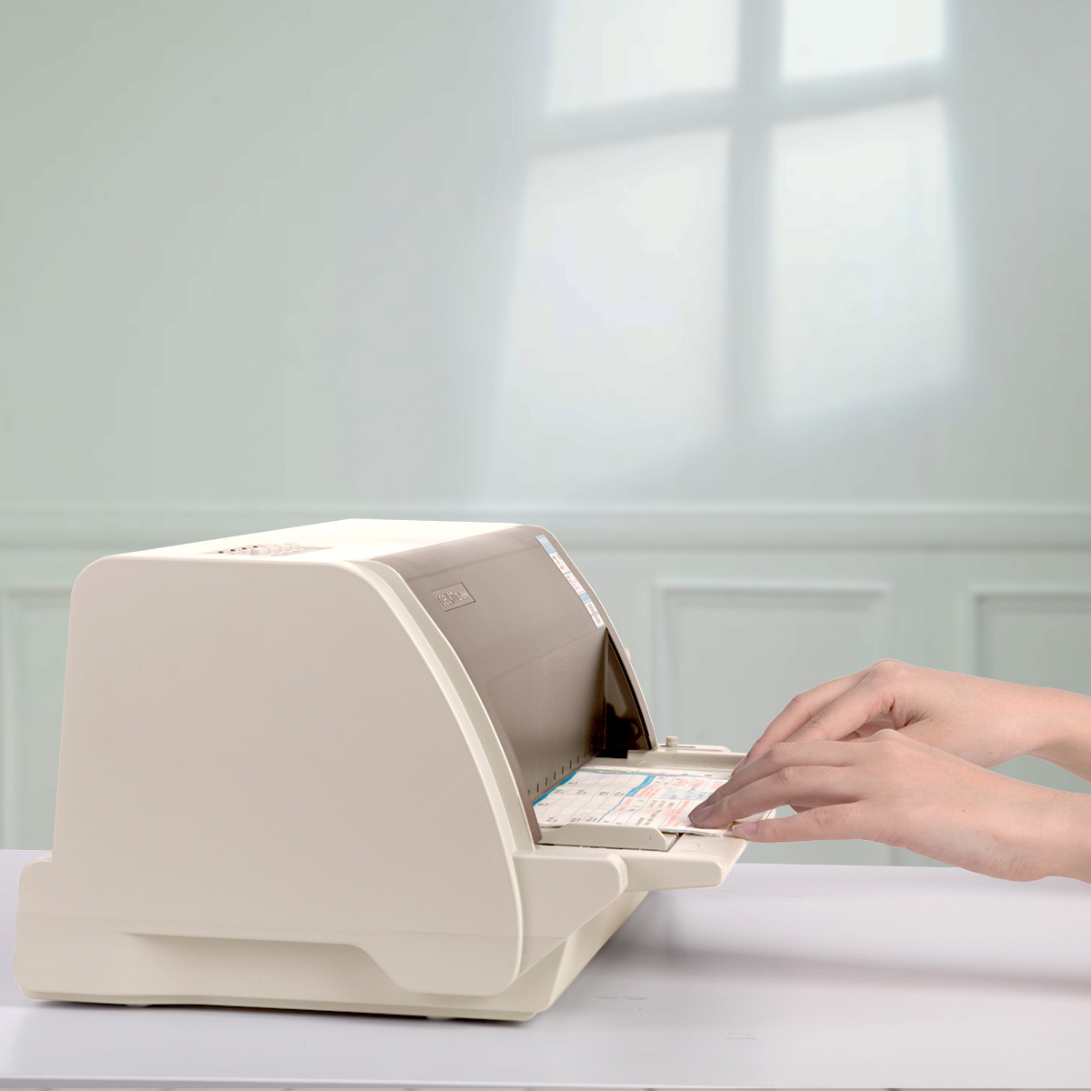 Deli DL-690K матричный принтер (белый серый), матричная печать для счетов, экспресс-заказ, плоская подача