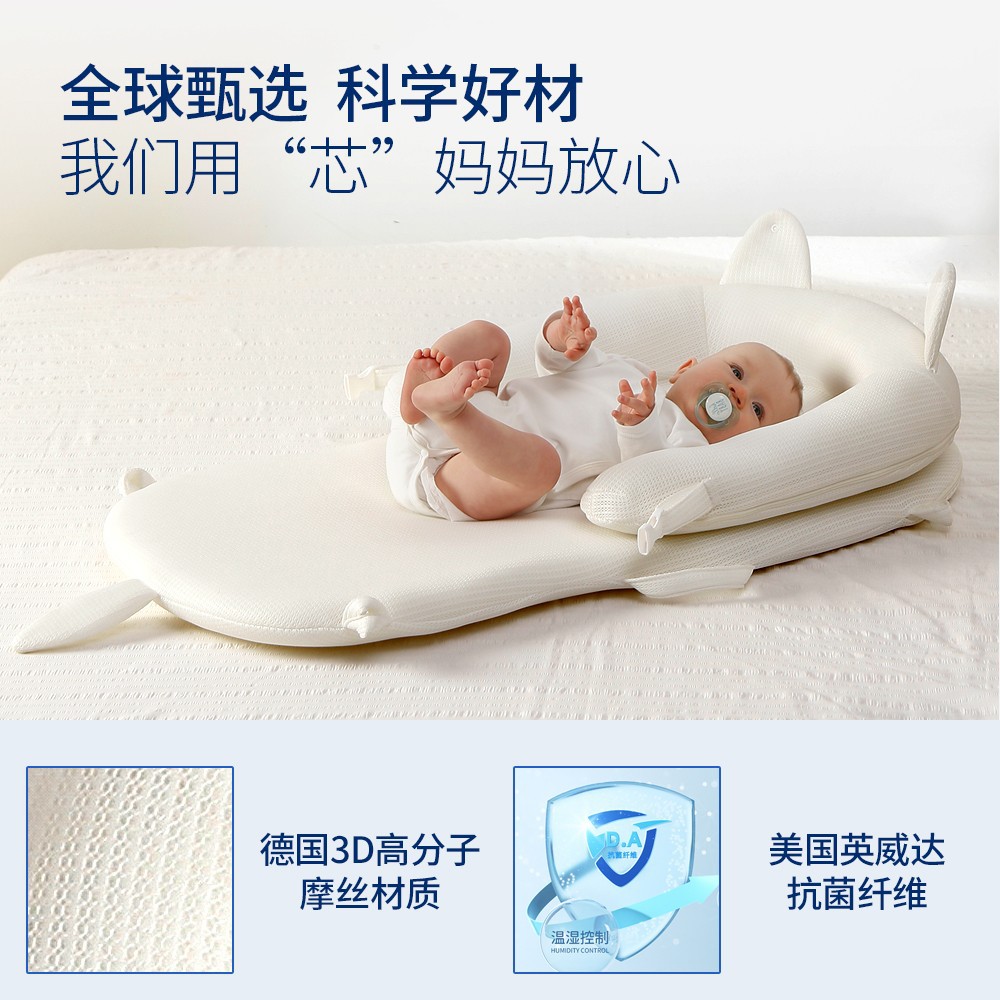 Portable Bed-In-Bed Baby Bionic Bed Antibacterial Breathable Washable Folding Soothing Cross-Border Export Crib