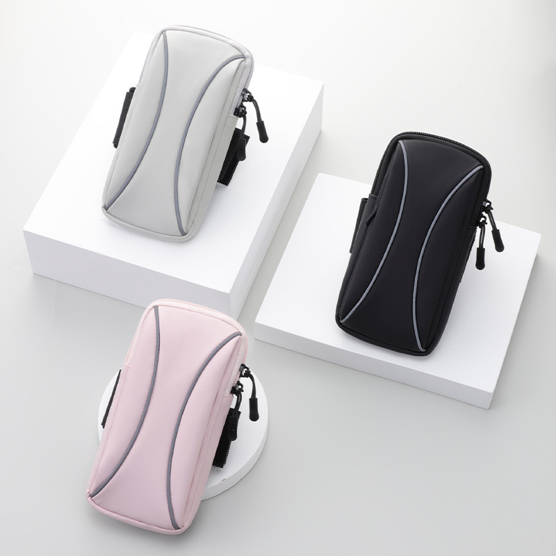 Multifunctional Running Mobile Phone Bag Arm Bag for Men and Women Outdoor Sports Arm Sleeve Fitness Equipment Apple Huawei Wrist Universal