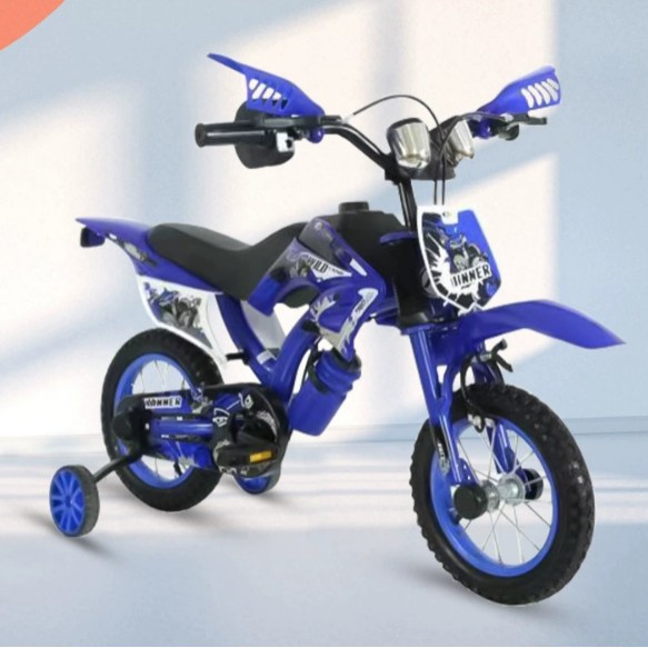 Новый мотоцикл велосипед 12-16 дюймов для мальчиков и девочек, легкий в обучении безопасный и стабильный