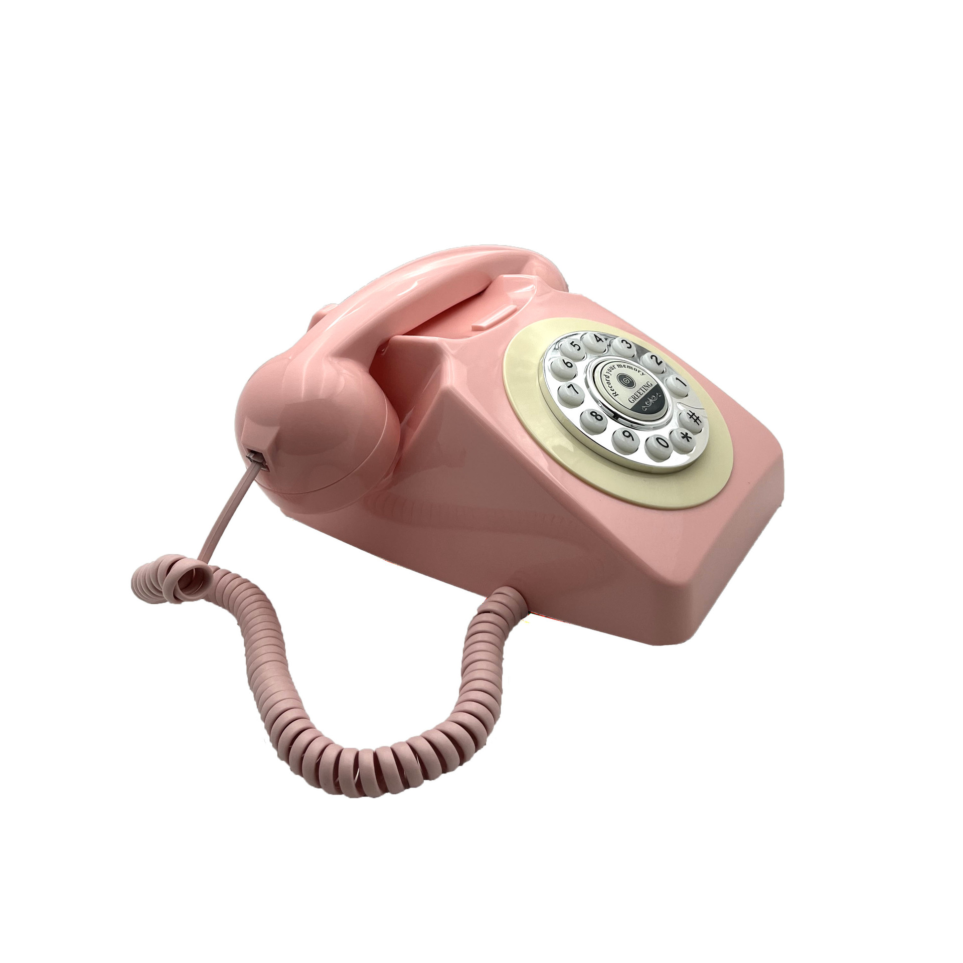 Factory direct old-fashioned retro card recording telephone antique wedding party message book recording telephone