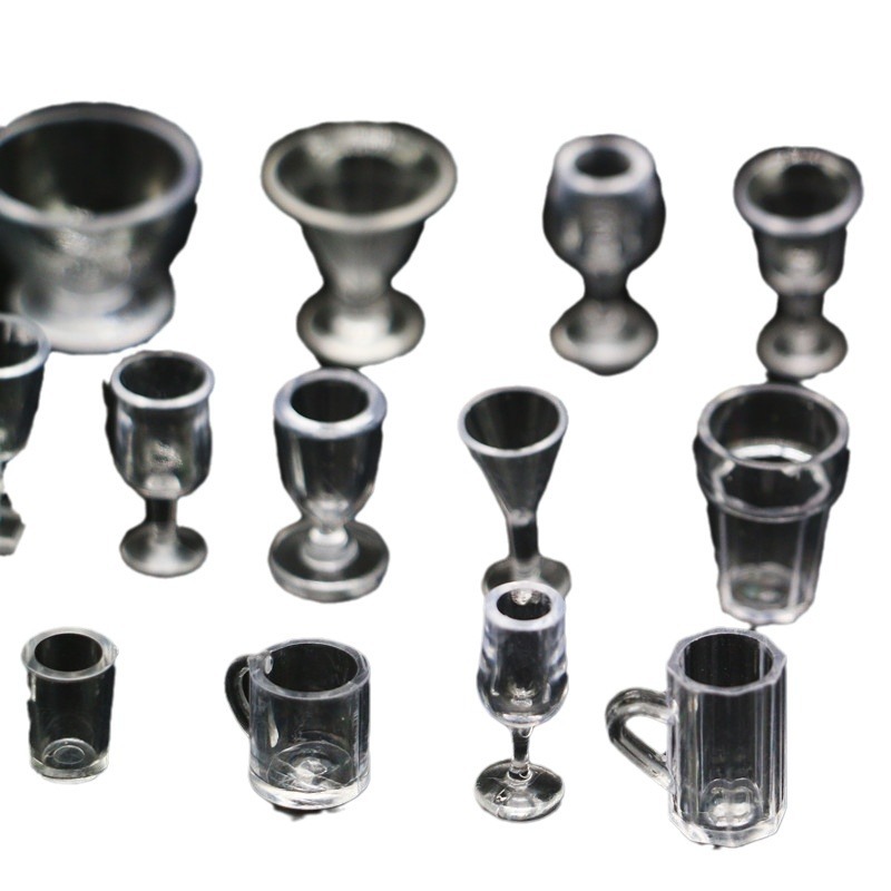 Dollhouse Dollhouse miniature food and play beer cup empty cup water cup mini model bjd life accessories