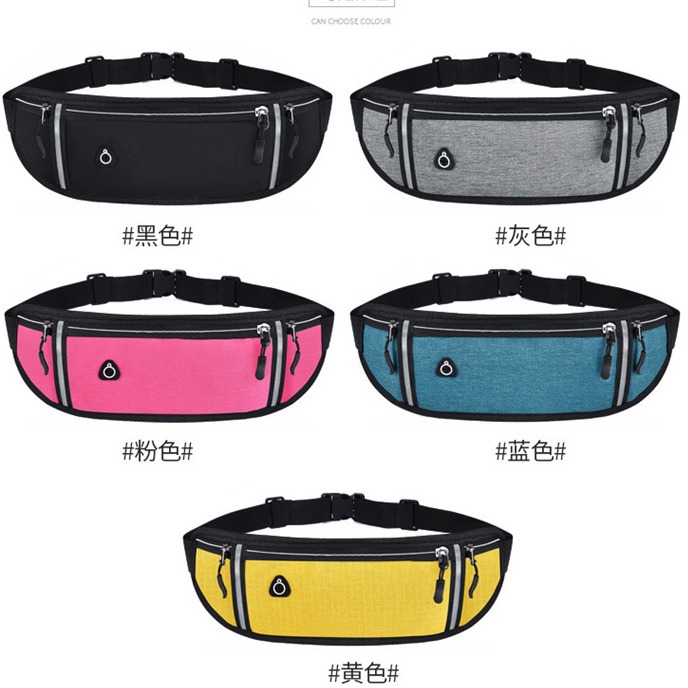 Fitness Outdoor Sports men's and women's waist bag running mobile phone bag outdoor riding invisible anti-splashing mini chest bag wholesale