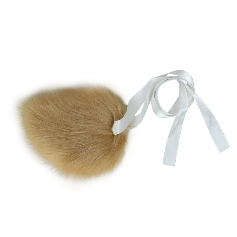A generation of hair simulation beast tail Party comic show dress performance costumes live props cute plush rabbit tail
