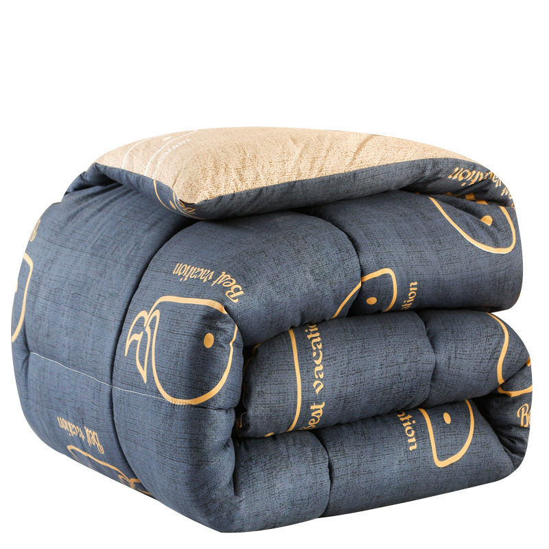 Factory wholesale quilt winter quilt core student dormitory single double quilt spring and autumn quilt thickened warm Four Seasons Universal