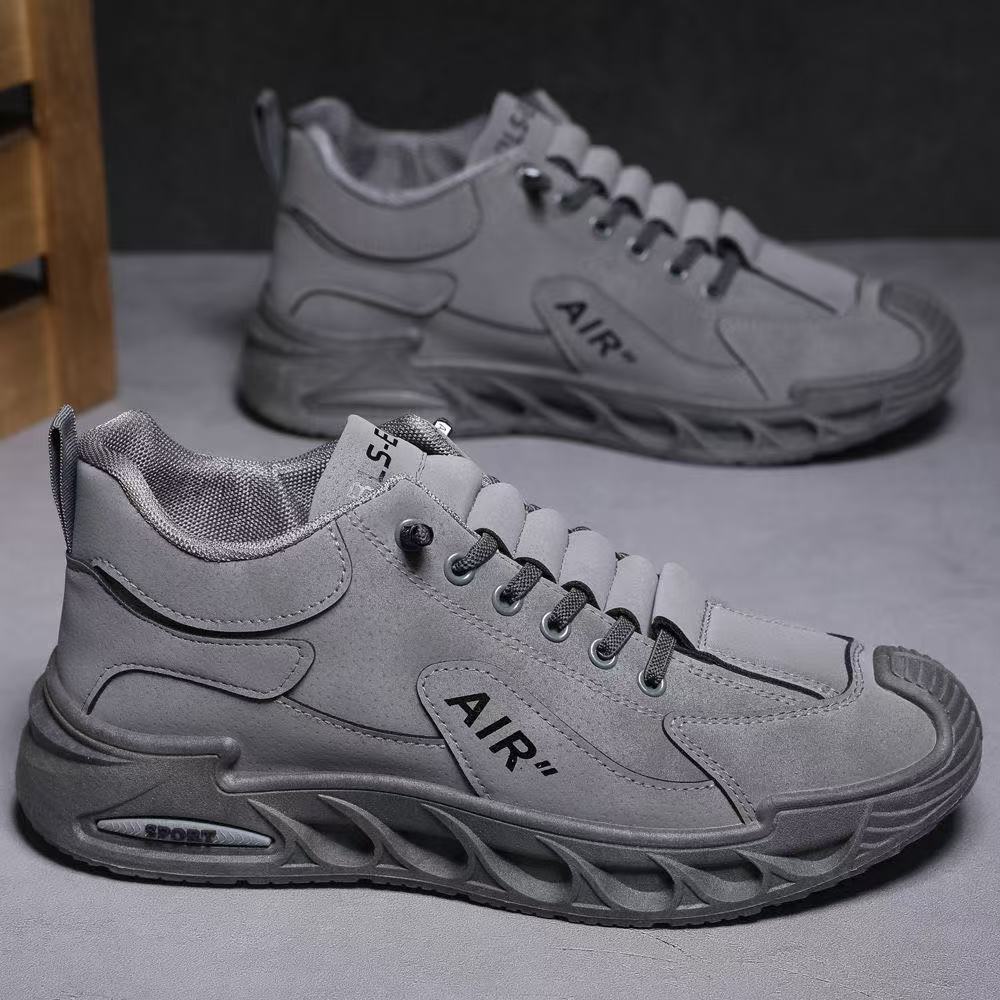 Новые мужские кроссовки весна мода повседневные спортивные обувь с толстой подошвой удобные универсальные мужские кроссовки