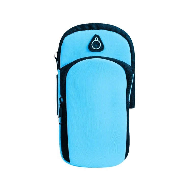 Outdoor sports diving material arm bag running mobile phone arm bag men and women fitness equipment arm bag can be printed logo