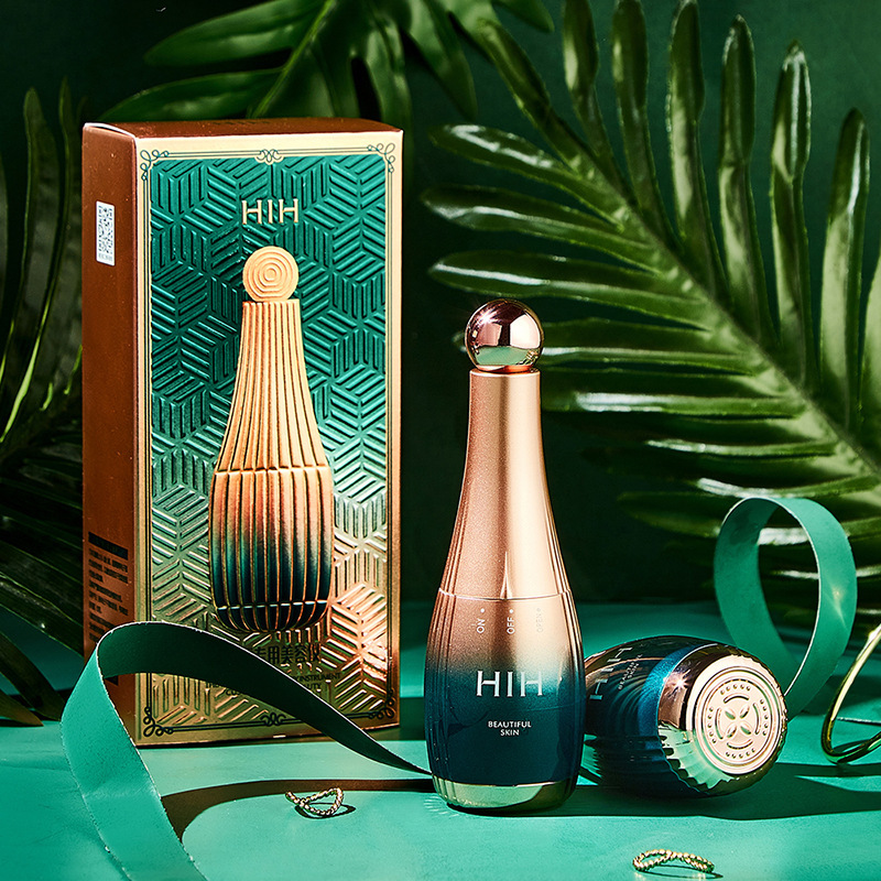 Электрический импортный инструмент для домашнего салона красоты, помощь в впитывании эссенции, компактный портативный массажер