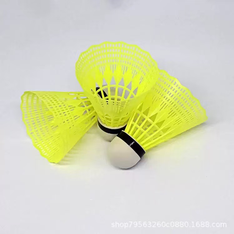 Нейлоновый устойчивый бадминтон 6 12 нейлоновый мяч пластиковый мяч для студентов для тренировок в помещении и на улице