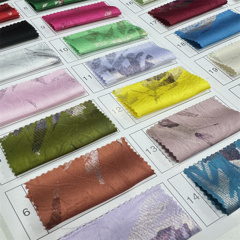 2025 новый имитированный ацетат ткань с бронзированием и складками полиэстер сатин новый национальный стиль кардиган платье чонсам