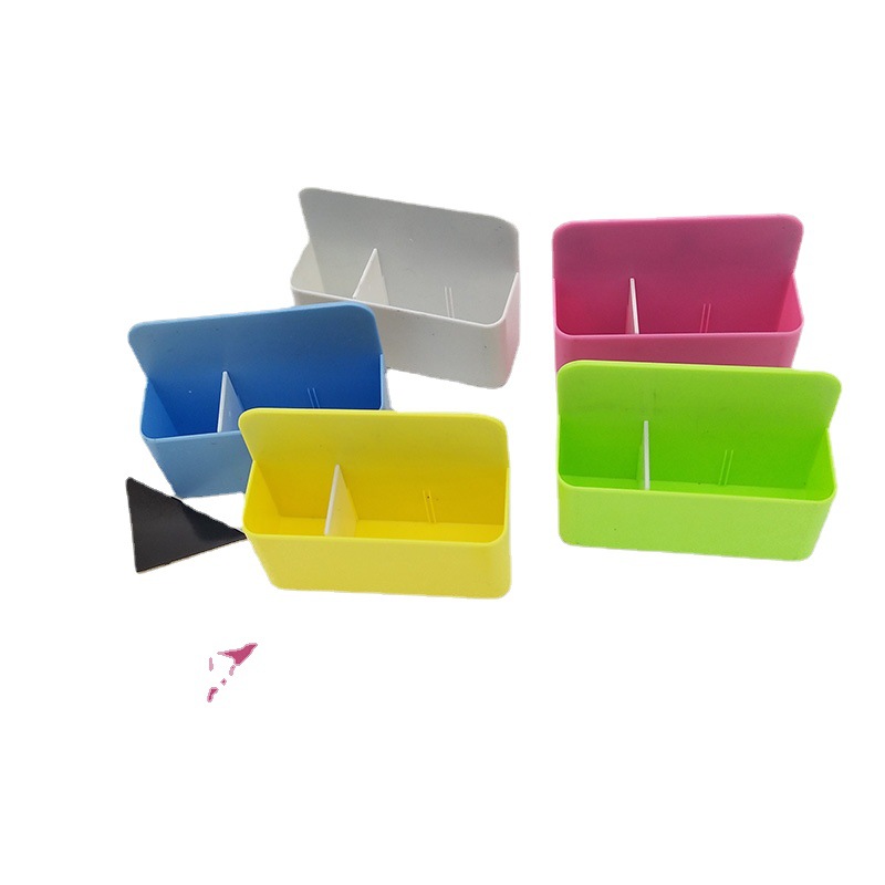 Wholesale magnetic whiteboard pen holder storage box blackboard magnetic multifunctional water soluble chalk storage box cross-border generation