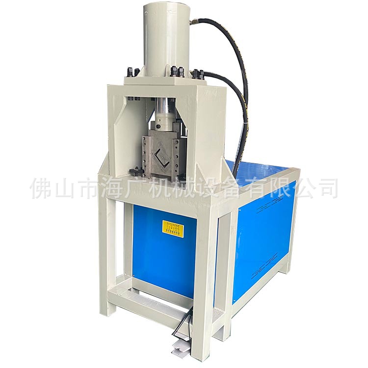 Channel steel angle iron cutting machine fast electric hydraulic angle steel punching square tube angle cutting machine multifunctional angle iron cutting machine