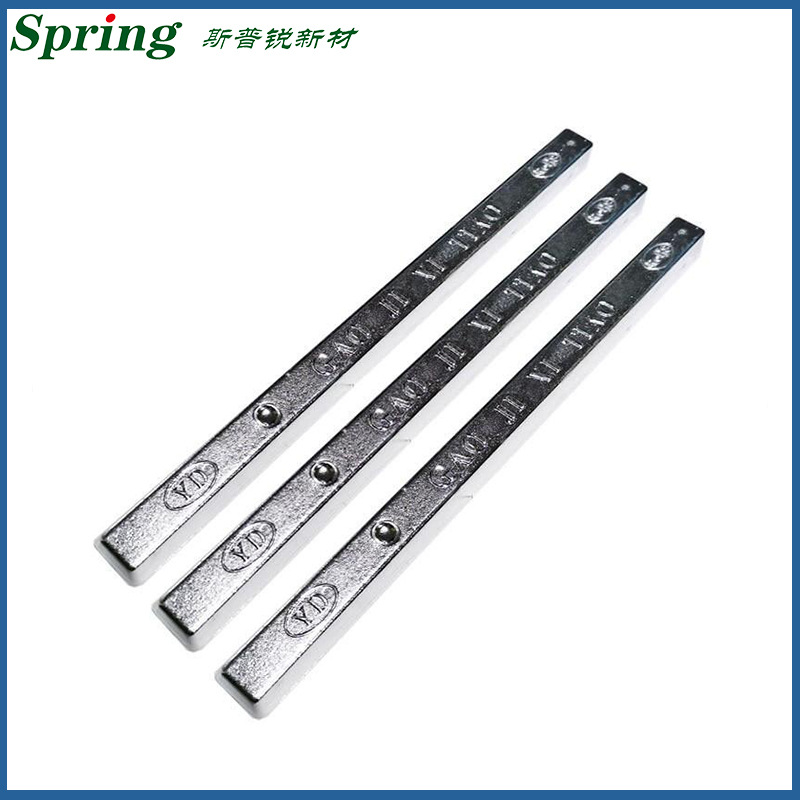 Solder Bar 63A Lead-Containing Tin Bar Wave Soldering Hand Dip Furnace Special Factory Wholesale High Purity Electrolytic Tin Bar