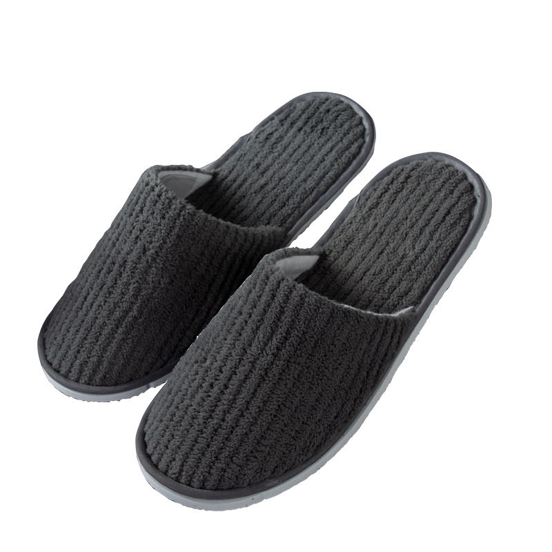 Hotel Slippers, Disposable B&B Supplies, High-End Hotel Large Size Chain, Same Style Beauty Salon Hospitality, Thickeneded and Non-Slip