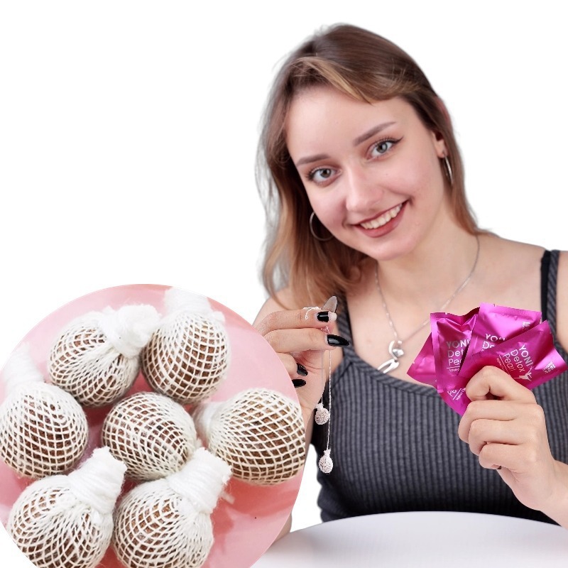 Foreign Trade Cross-Border Professor Ding's Spot Customized Pull-String Pills for Cleaning Uterus Private Parts Yoni Detox Pearl