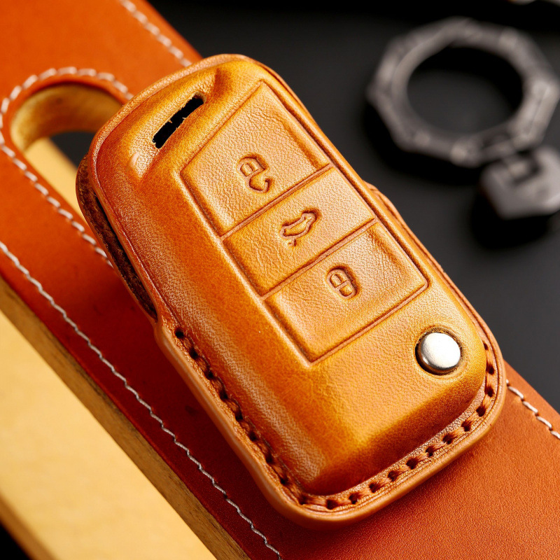 Applicable to Volkswagen Key Cover Langyi Bora Tiguan Santana Sagitar Polo Jetta Passat Case Buckle