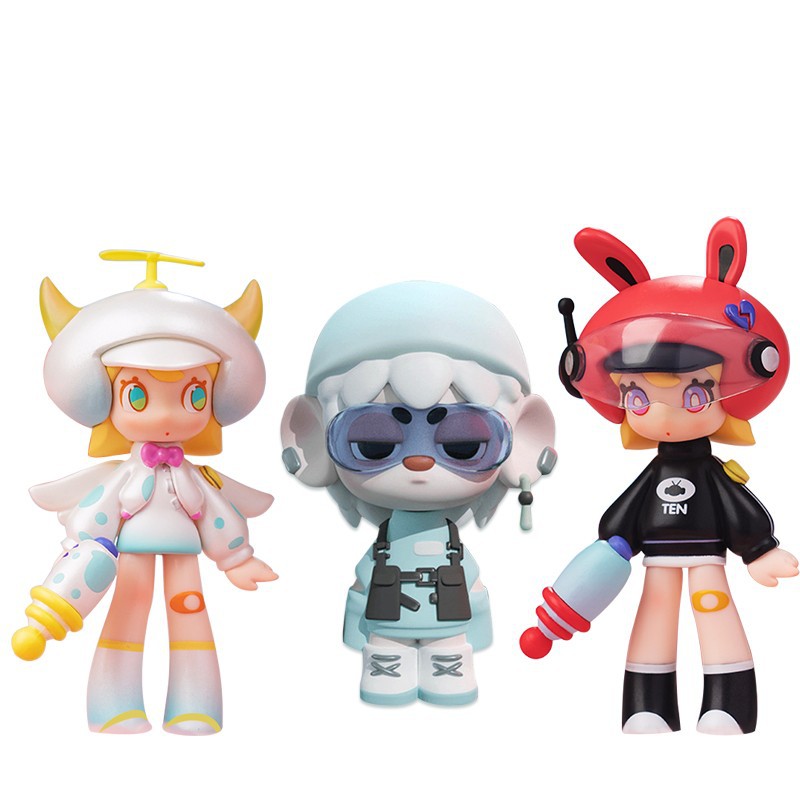 Trendy Pvc Doll Resin Pendant Ornaments Vinyl Pu Toys Ip Image Game Peripheral Blind Box Doll Customization