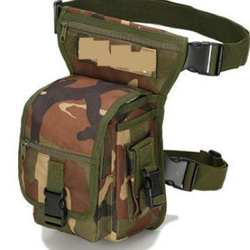 Cross-Border Outdoor Multifunctional Leg Bag Tactical Leg Bag Tactical Waist Bag Military Fan Cycling Leg Bag Waterproof Camouflage Bag